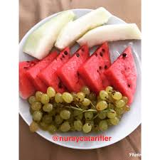 Meyve Tabağı (Kavun-Karpuz)